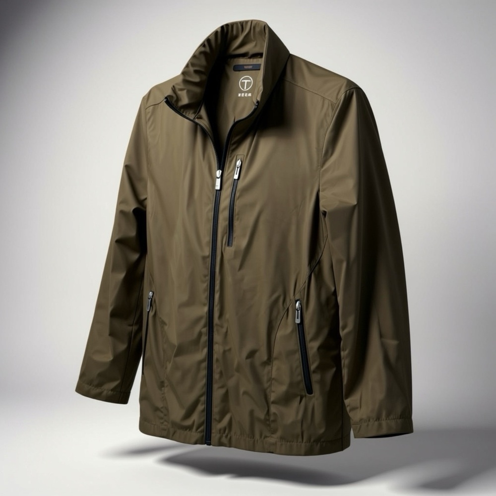 Men's Tumi Tech Olive Lightweight Performance Jacket